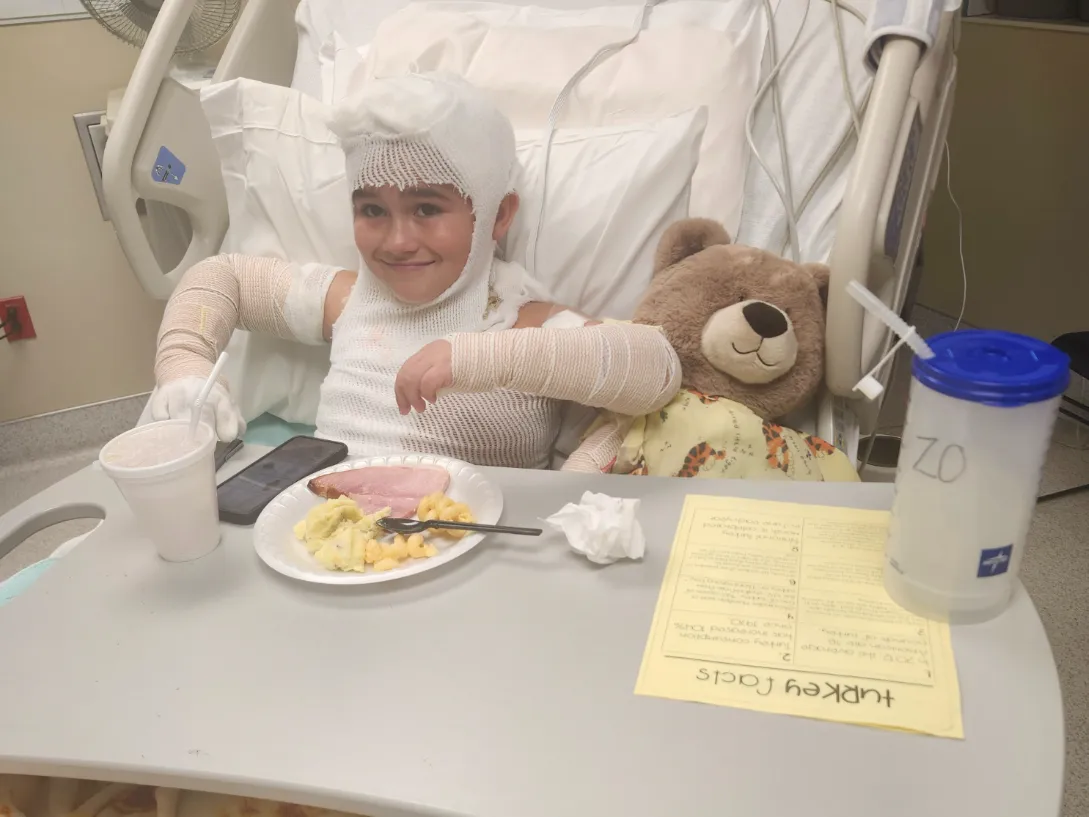 A kis Lorenzo hatalmas lélekjelenléte mentette meg őt a halálos áramütéstől.