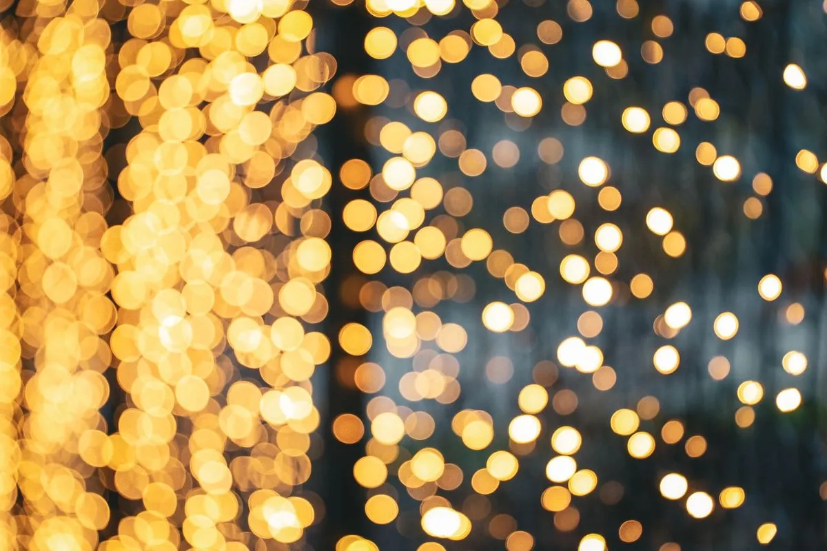 városliget, fények, advent