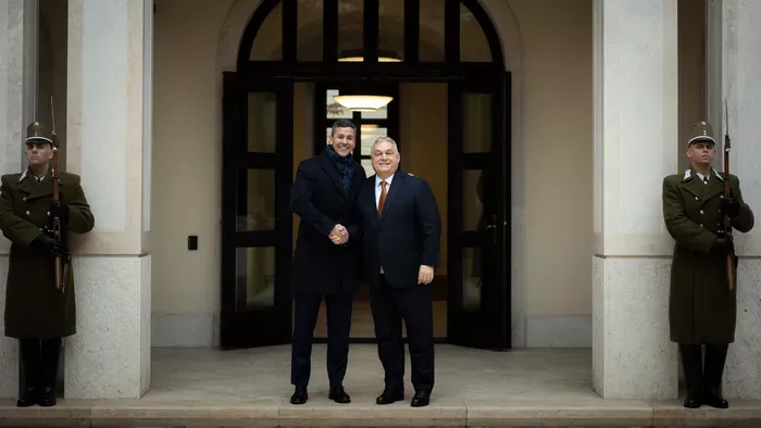 Így fogadta Orbán Viktor a paraguayi elnököt Magyarországon