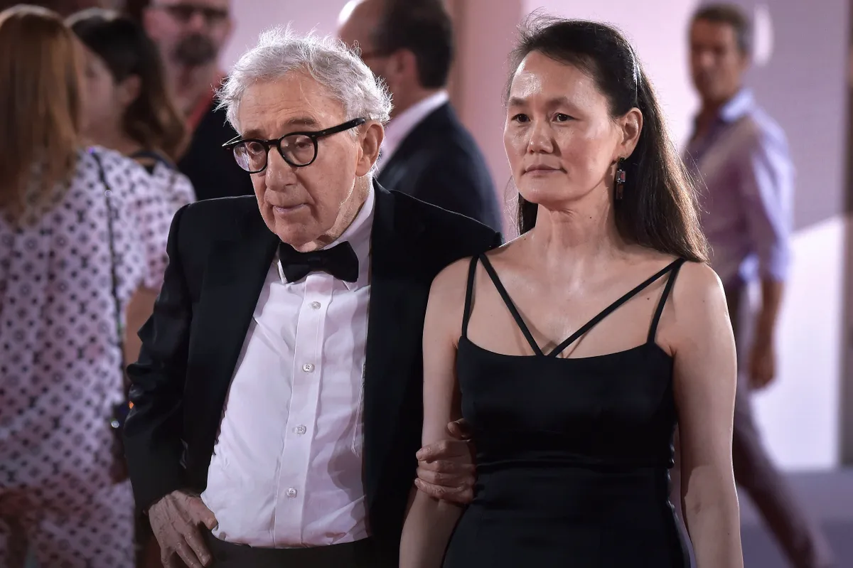 Woody Allen és Soon-Yi Previn a Velencei Filmfesztiválon