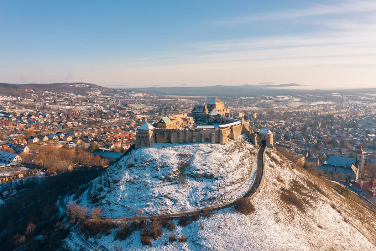 Sümegi vár télen