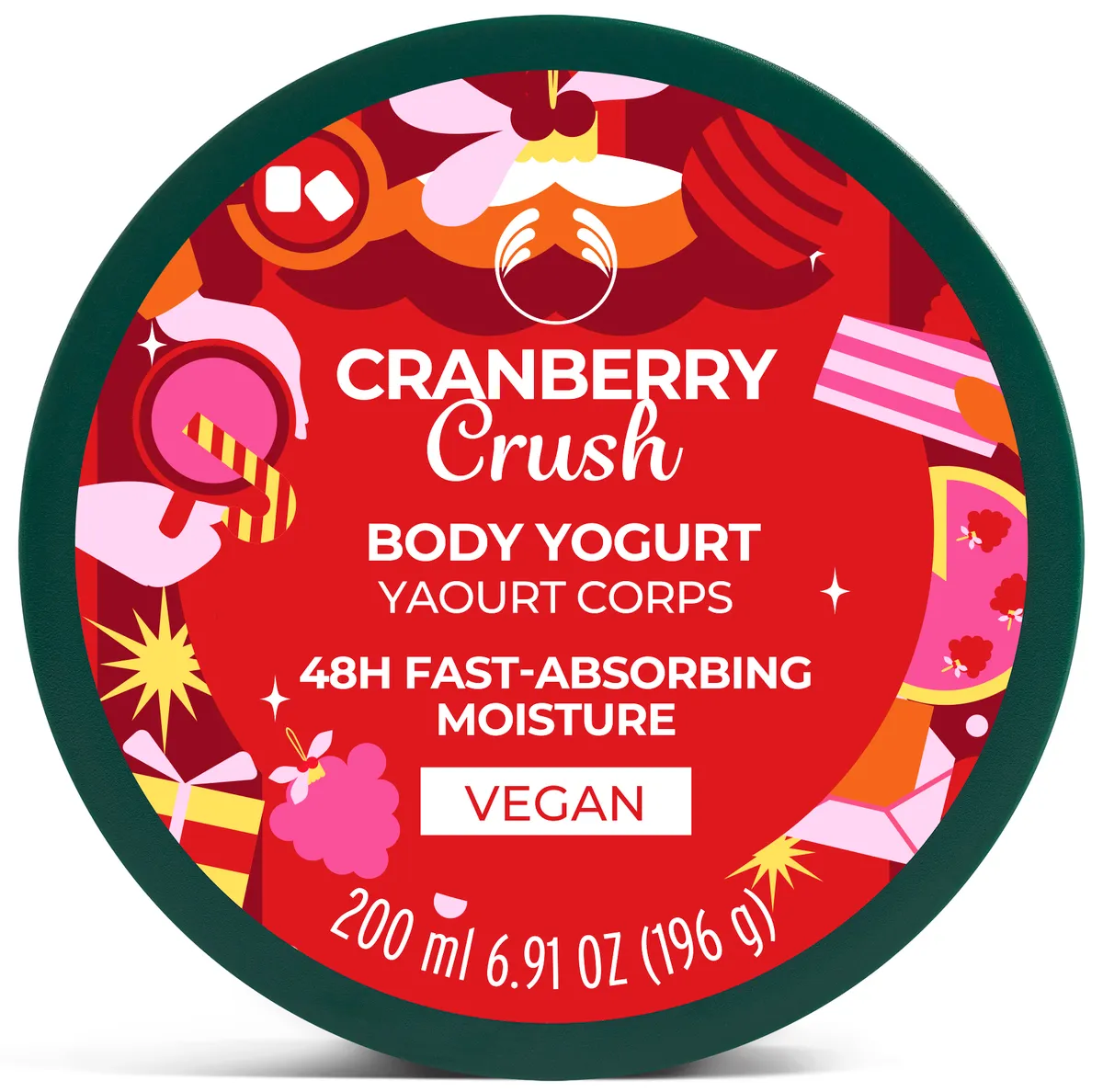 Karácsonyi ajándék: Cranberry Crush testjoghurt The Body Shop, 5990 Ft