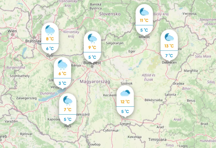 Tovább melegszik időjárásunk 