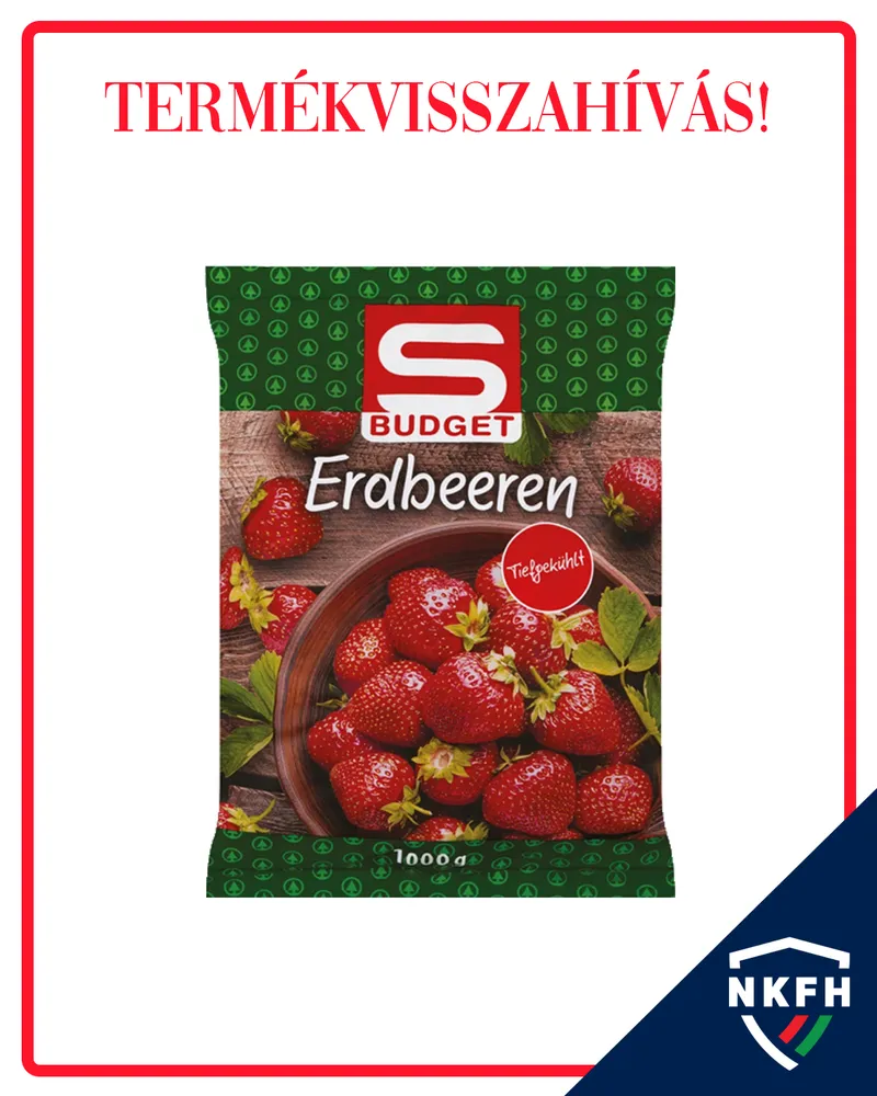 Termékvisszahívást rendeltek el a fagyasztott szamócára 