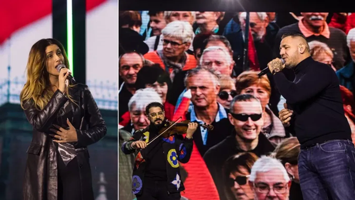 Új dallal debütált Curtis és Radics Gigi a Háborúellenes Gyűlésen - megszólalt a rapper