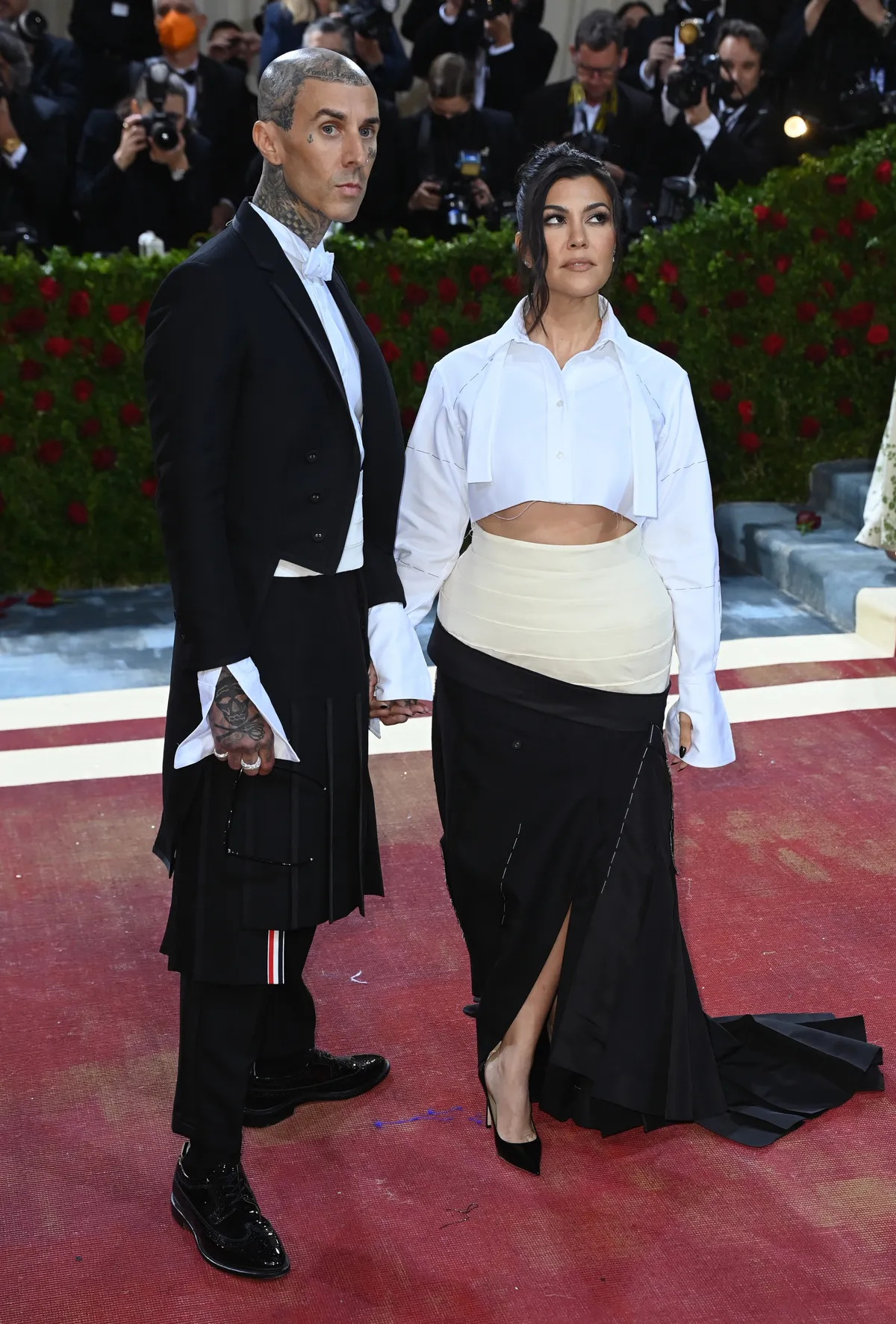 Kourtney Kardashian férje, Travis Barker, is támogatja feleségét az alkoholmentes életmódban