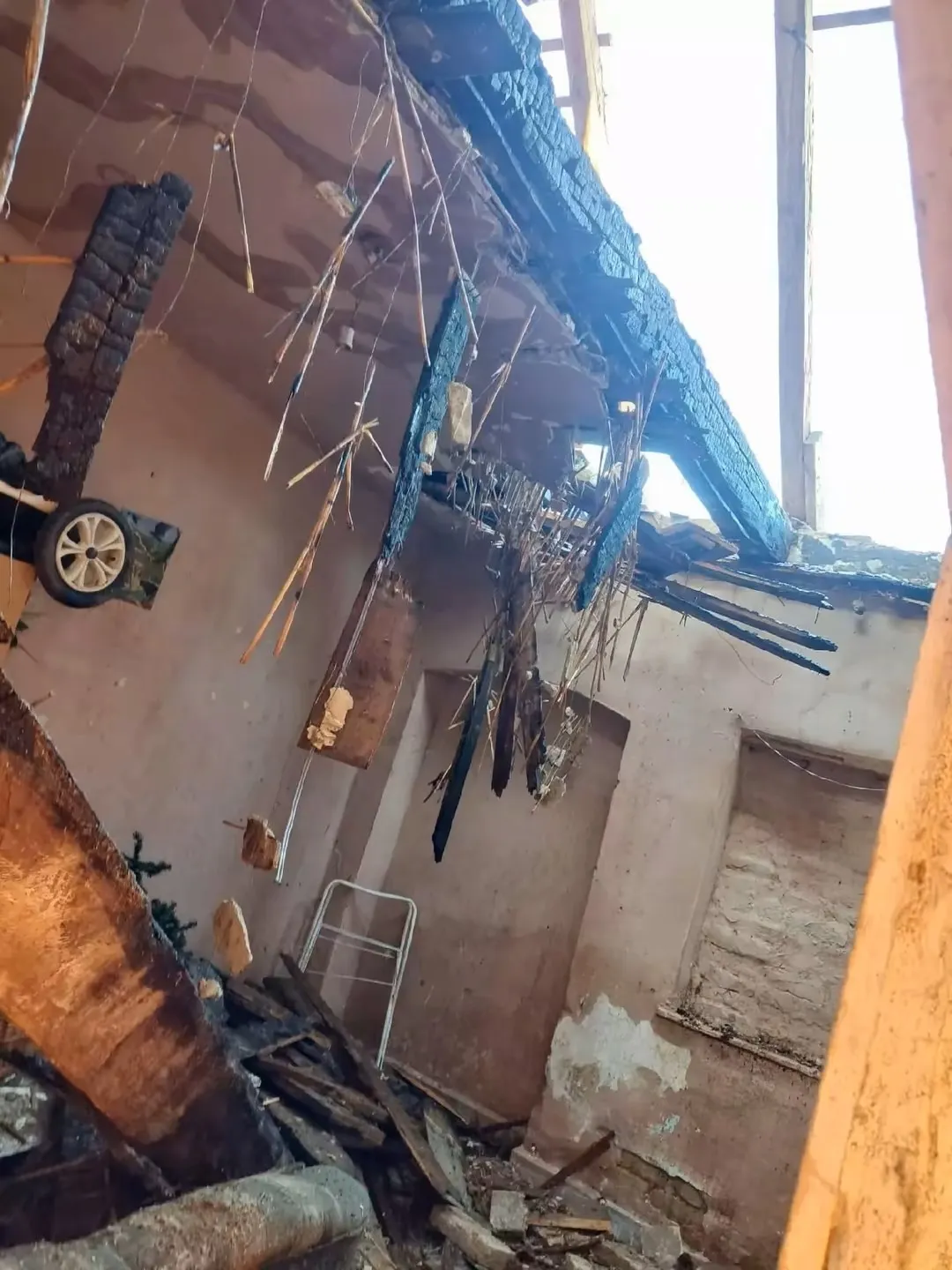 A házat életveszélyessé nyilvánították  