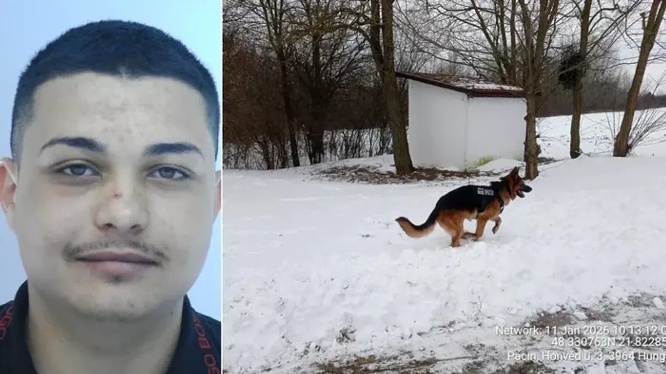 „Mintha a föld nyelte volna el” – egy kisbolt kamerája rögzítette utoljára a 18 éves Rostás Oszkárt