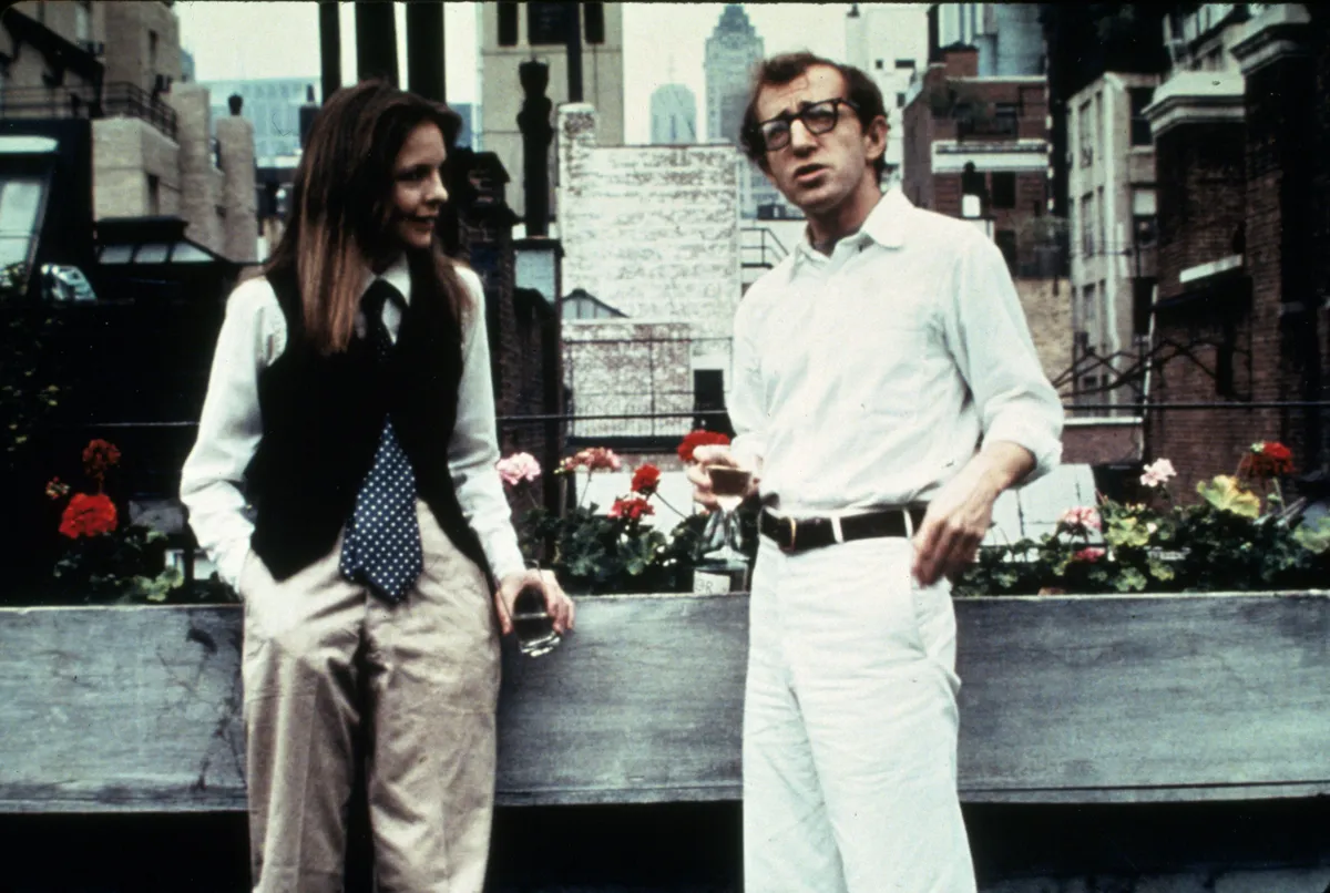Diane Keaton és Woody Allen az Annie Hall című filmjükben.