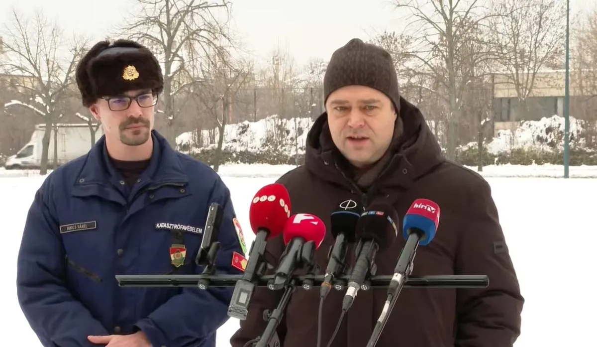 Sajtótájékoztatót tartottak a hóhelyzetről 