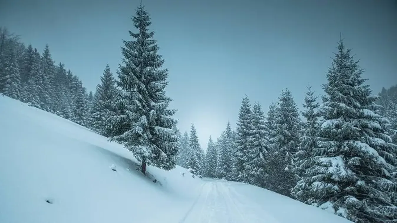 Brutális hóviharban járt a magyar viharvadász - Galéria!