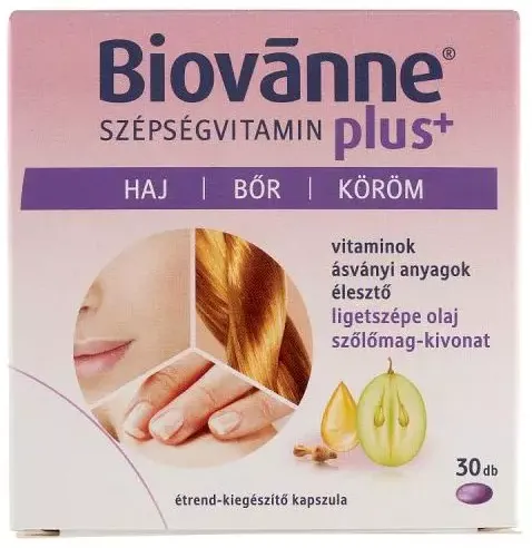 Bőrszépítő vitaminok: plus szépségvitamin.
