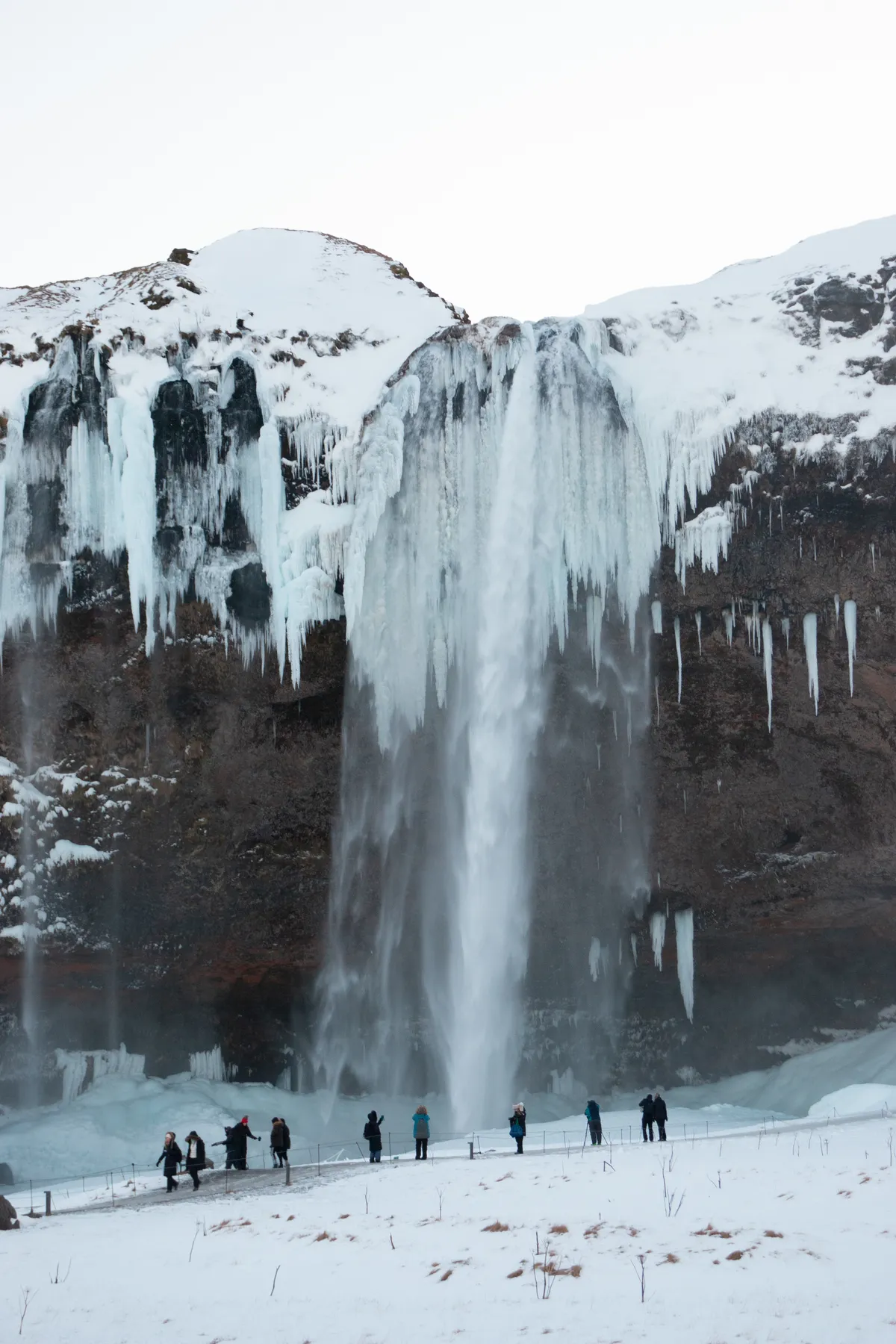 Izland, a vízesések földje télen is látogatókat vonz.