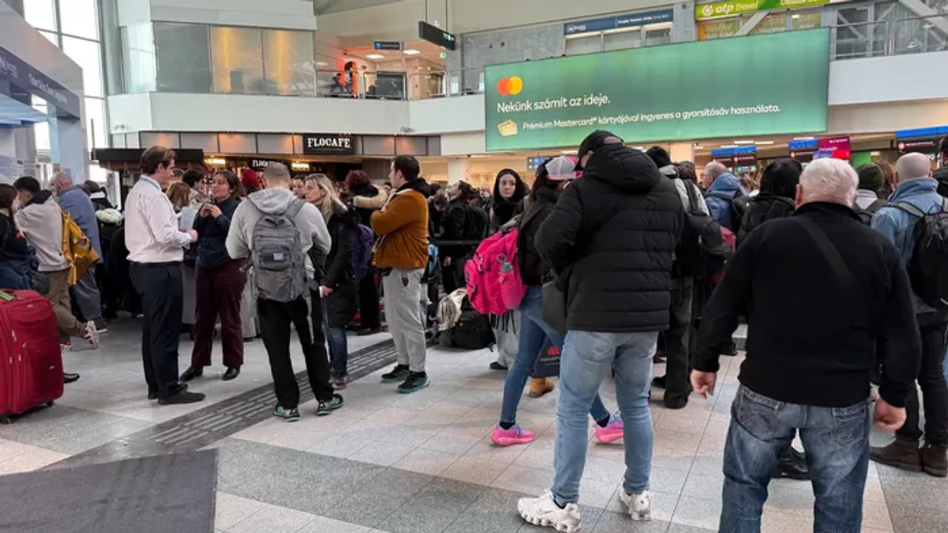 Ferihegyi leállás: túrázás, baráti kiruccanás maradt el az extrém időjárás miatt