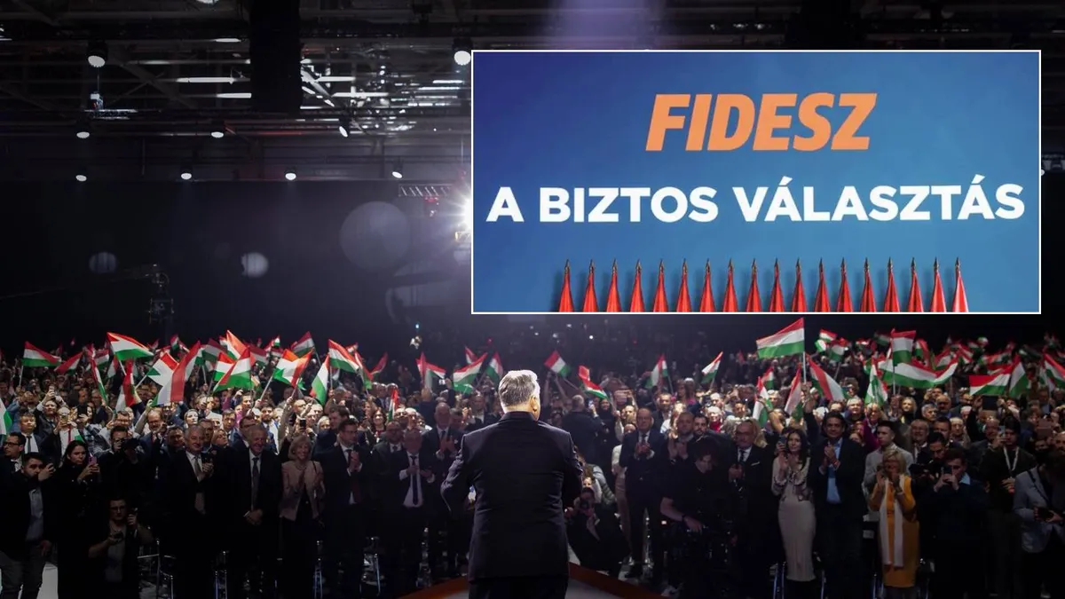 Orbán Viktor a Fidesz-kongresszuson: a Fidesznél csak a Fidesz jobb!