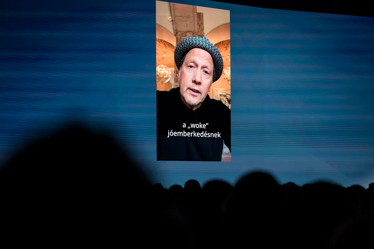 Rob Schneider a Fidesz-kongresszuson