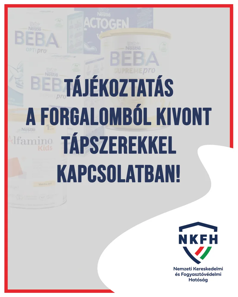 Több tápszert is kivontak a forgalomból 