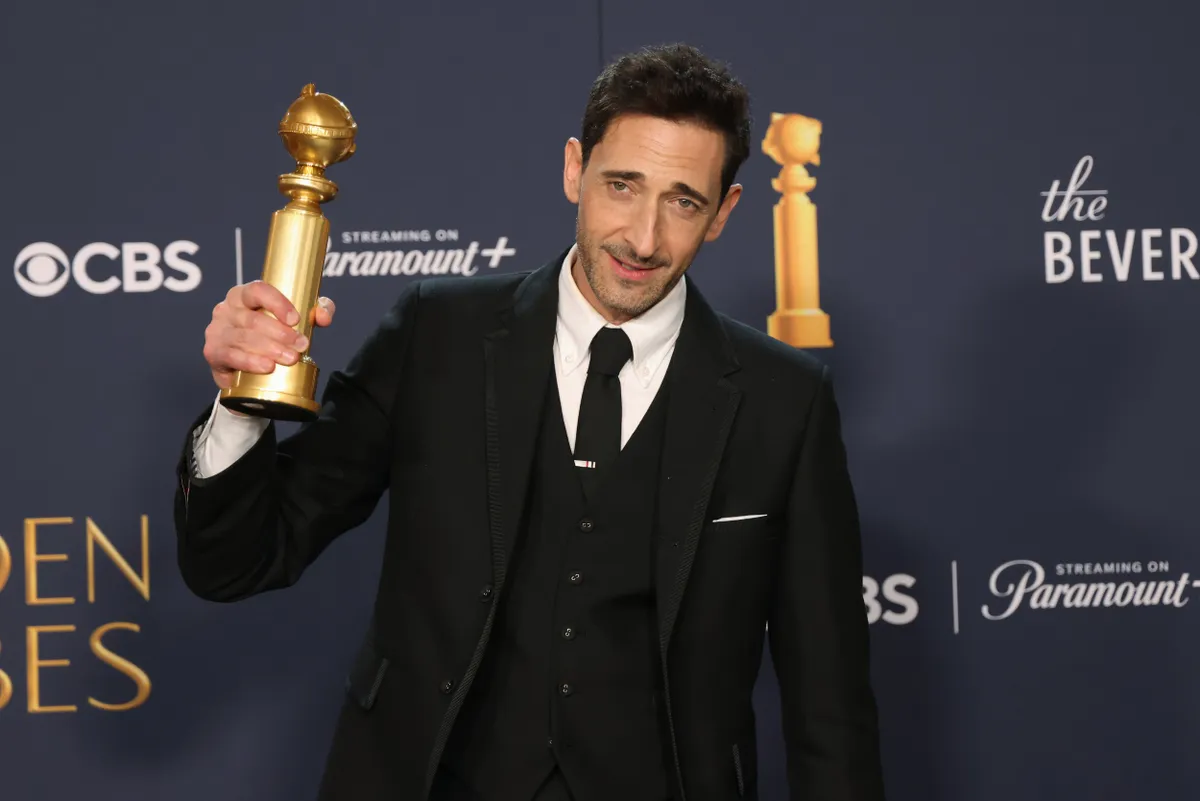 Golden Globe 2026 Adrien Brody 