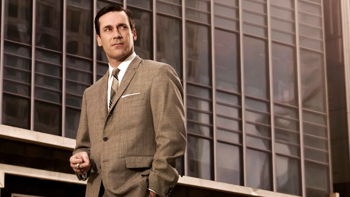 Jon Hamm a Mad Men sorozatból