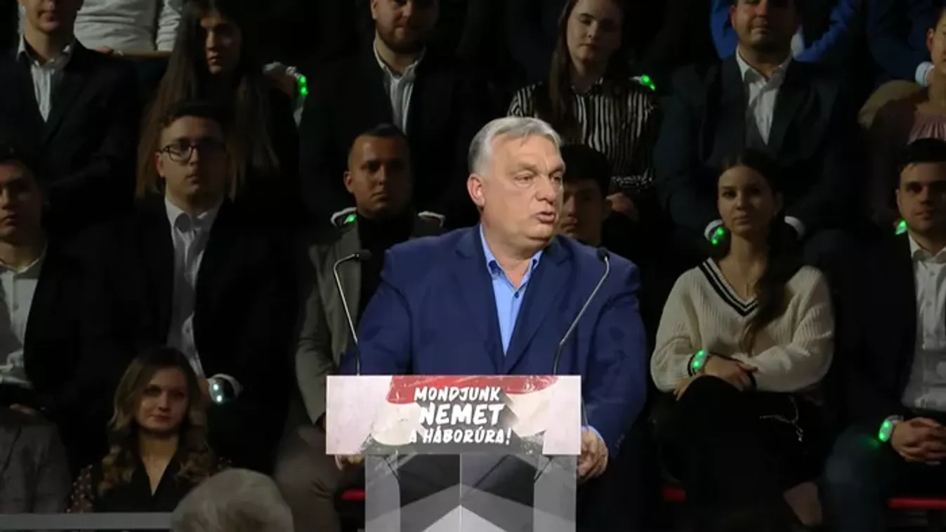 Orbán Viktor: Forrong a világ, a veszélyek korát éljük