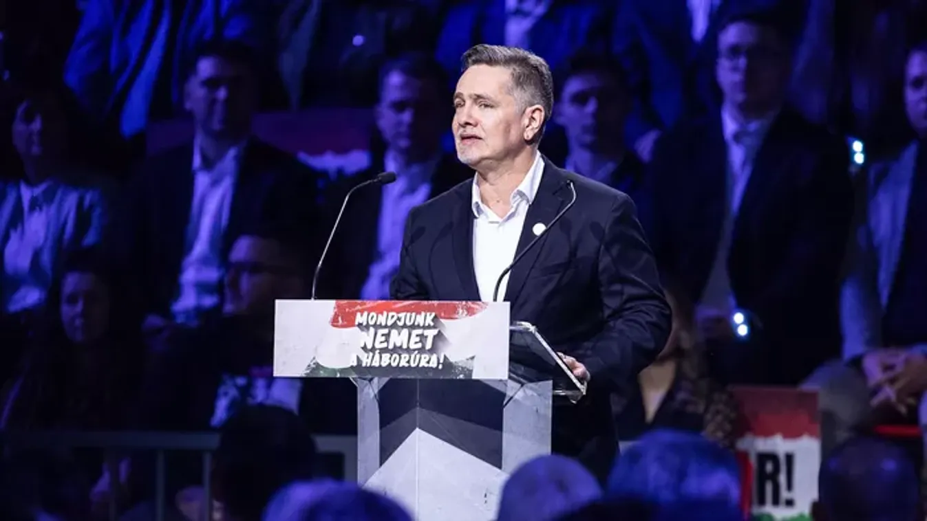 Háborúellenes Gyűlés -Tóth-Szántai József: Sorsdöntő választás előtt állunk