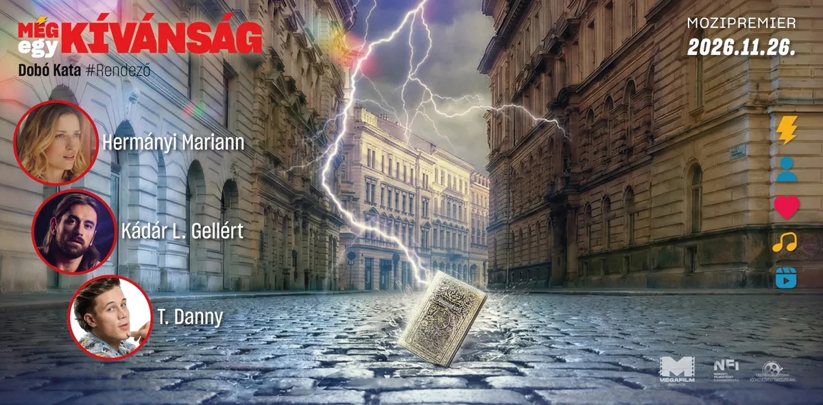 Dobó Kata Még egy kívánság című filmjének plakátja.