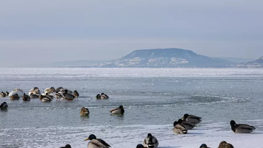 Csodás arcát mutatja a Balaton télen
