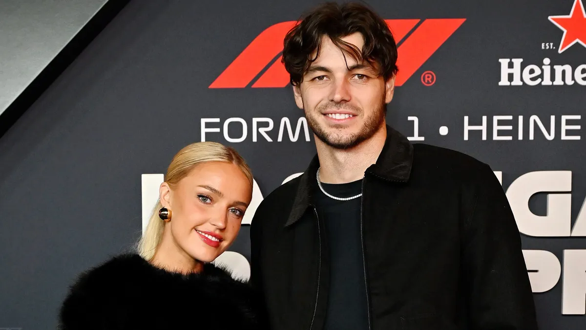 Morgan Riddle (balra) és Taylor Fritz a teniszvilág egyik álompárja