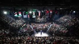 Hidegrázós pillanatok: íme a legjobb képek a miskolci Háborúellenes gyűlésről