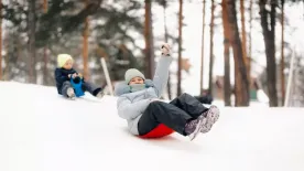 Filléres megoldások szánkó helyett: így lesz igazán szórakoztató a ropogós hótakaró az unokákkal