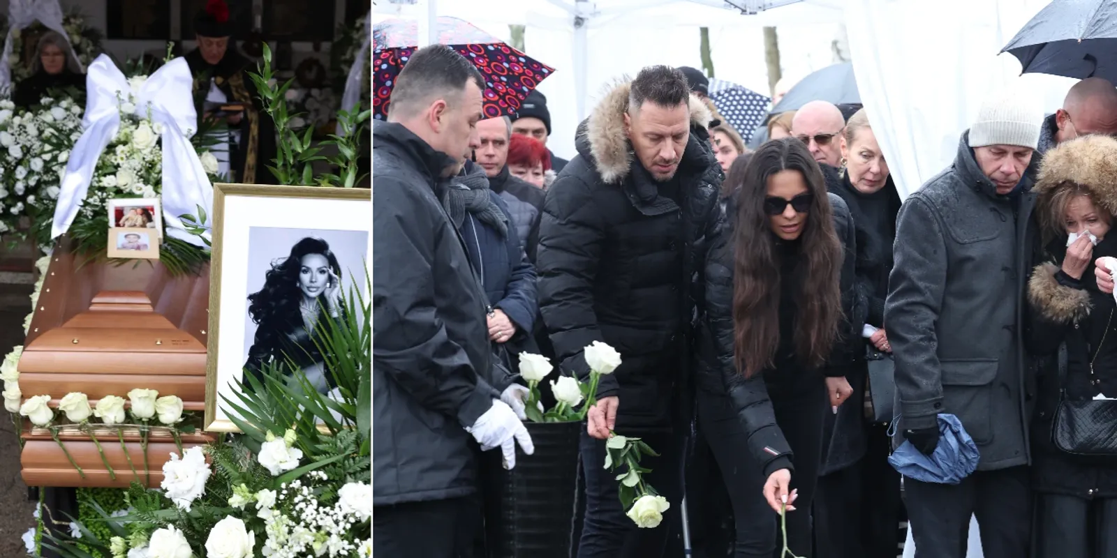 Galéria: vőlegénye sírva kísérte utolsó útjára Jákli Mónikát