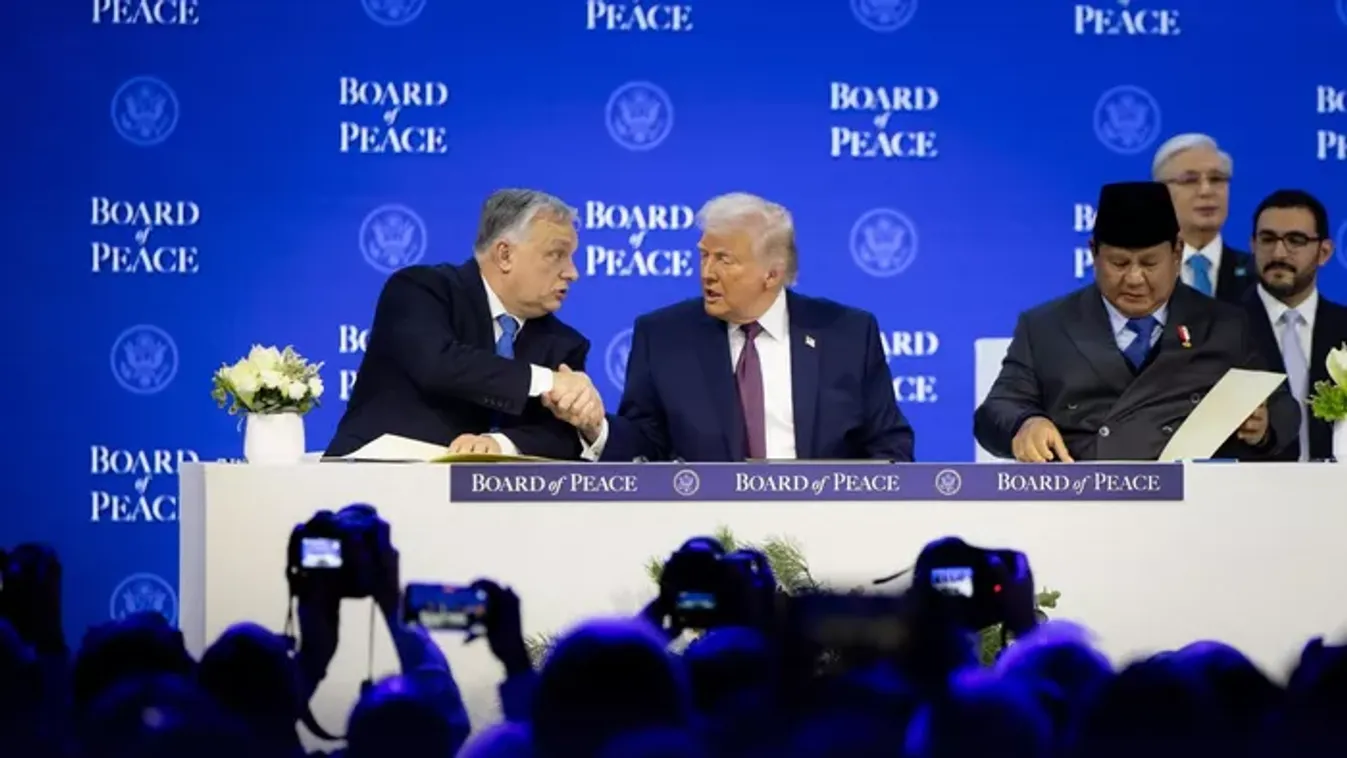 Orbán Viktor is aláírta a Béketanács alapító okiratát