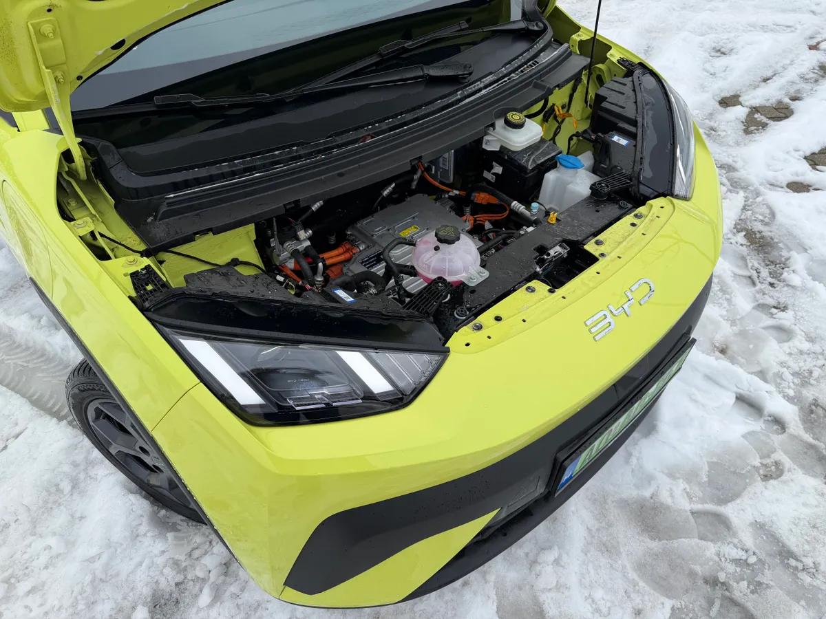 BYD Dolphin Surf teszt fotó az autóról.