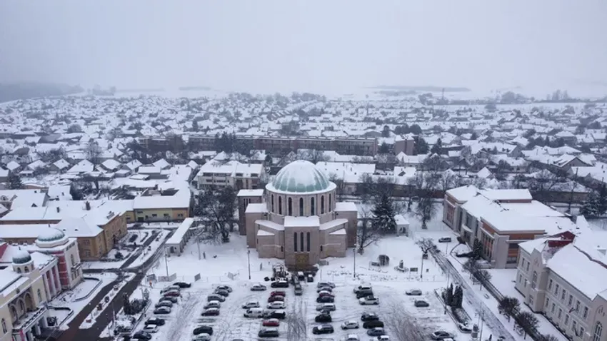 Amikor a tél az úr: hómezővé vált Mohács