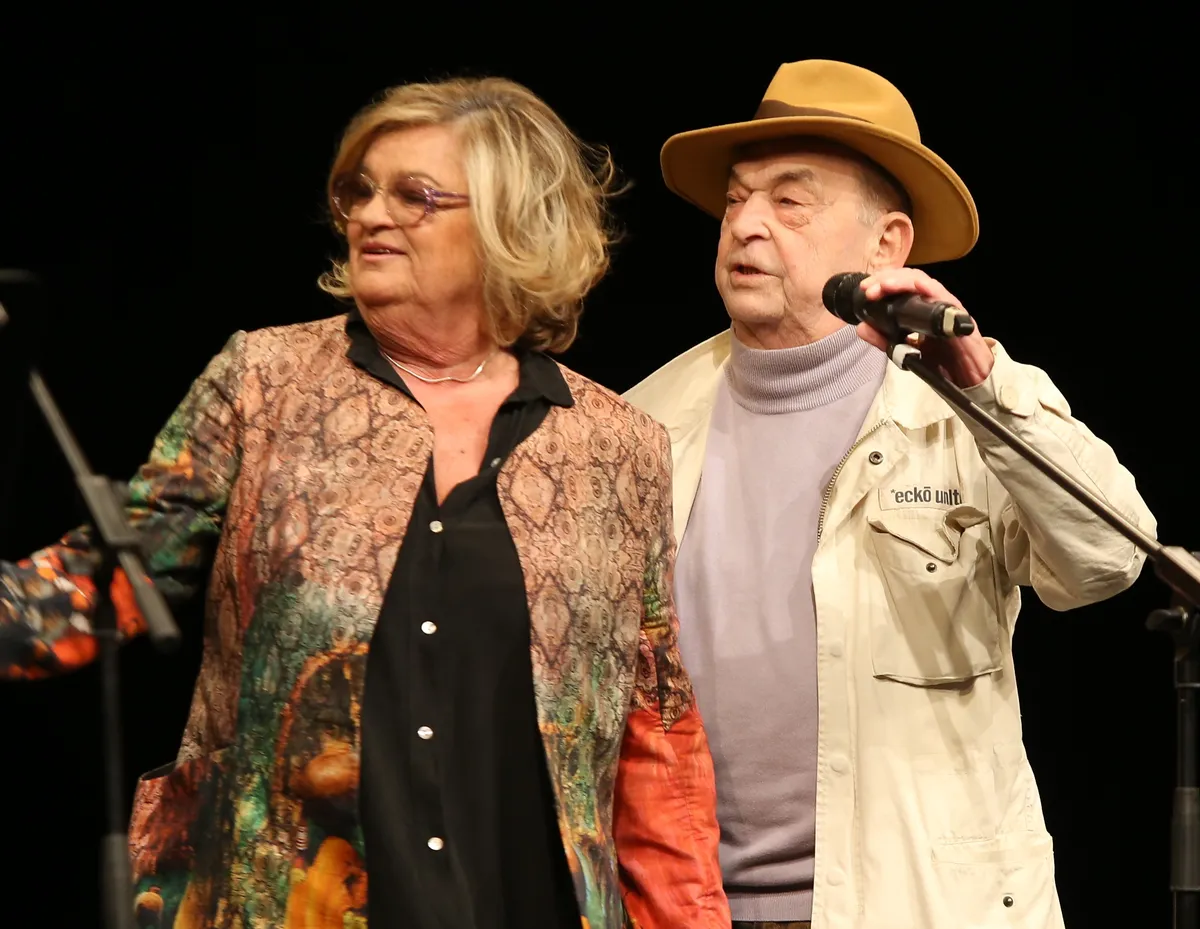 Voith Ági és Bodrogi Gyula színművészek