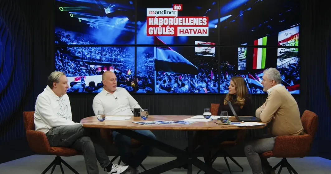 Dopeman a Háborúellenes Gyűlések fontossááról is beszélt a Mandiner stúdiójában