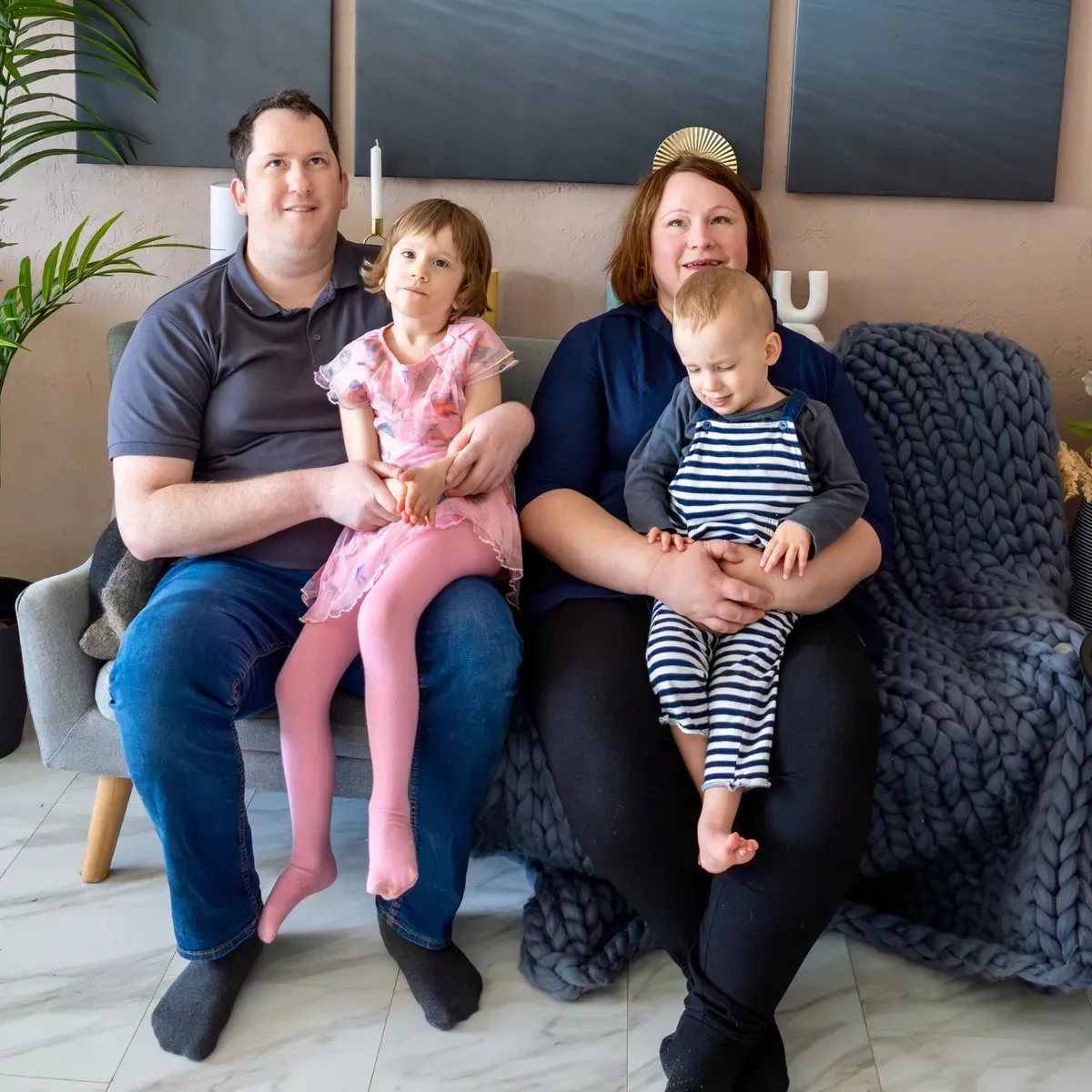 beteg gyermekek a szüleikkel