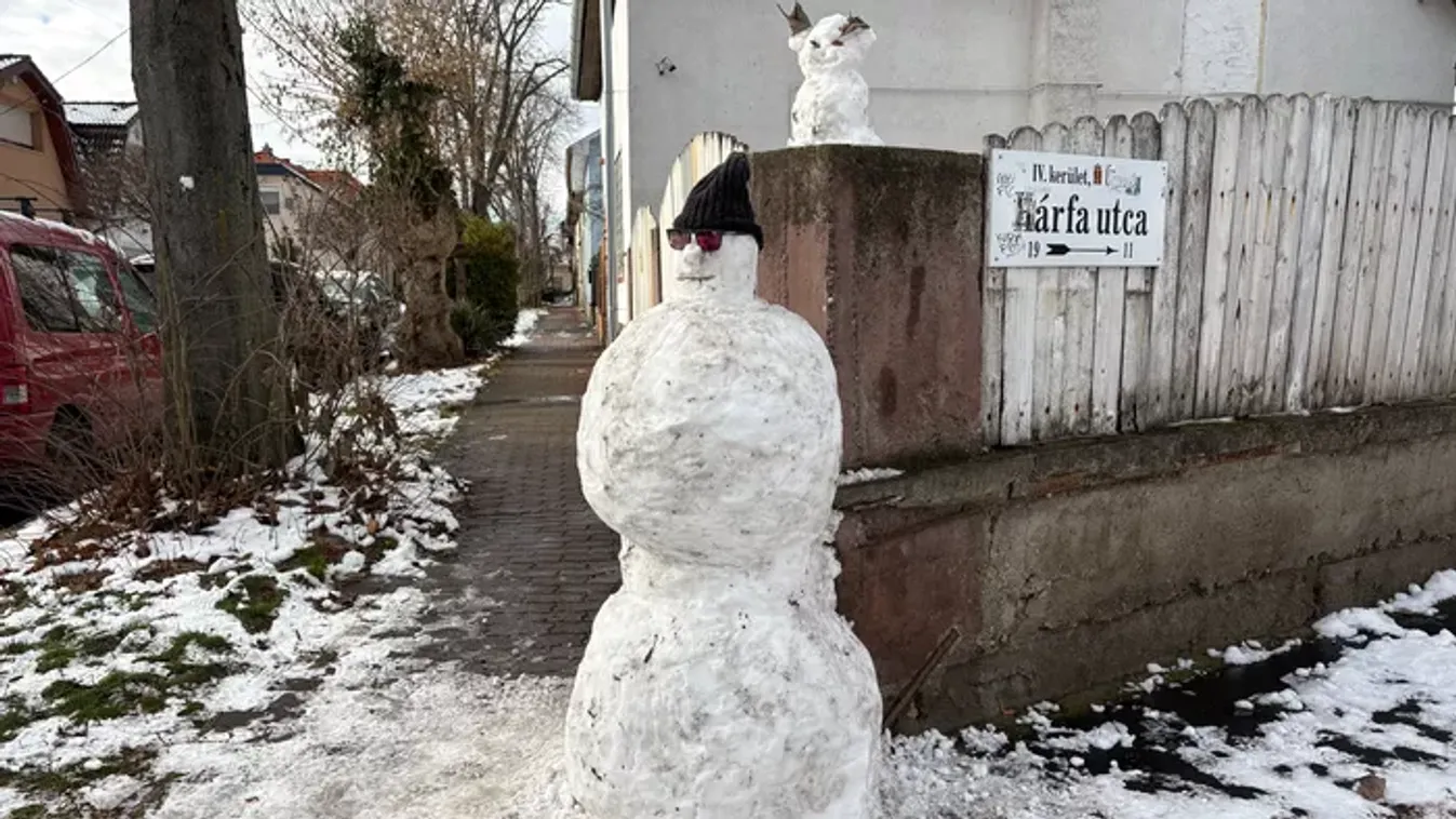 Mesevilágba illő képek: hóeséssel köszöntött be 2026