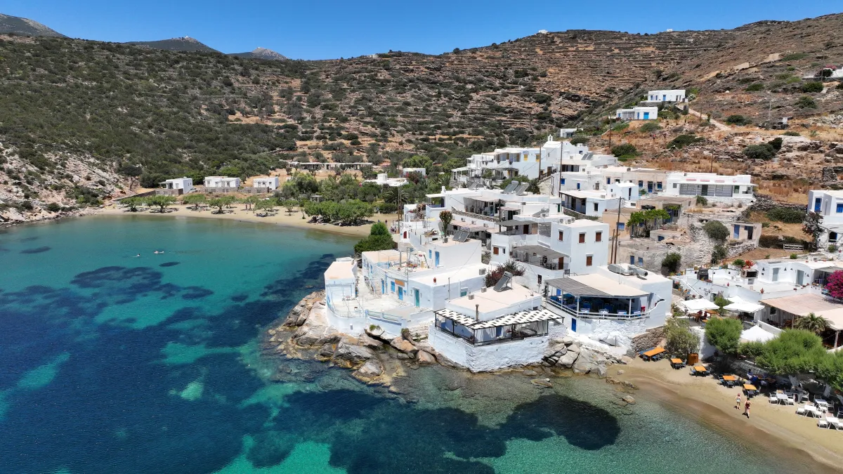 Szifnosz szigetének látképe. 