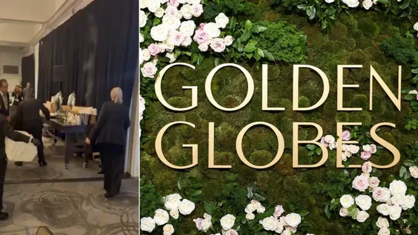 Tűz ütött ki a Golden Globe-gálán! – Videó a helyszínről