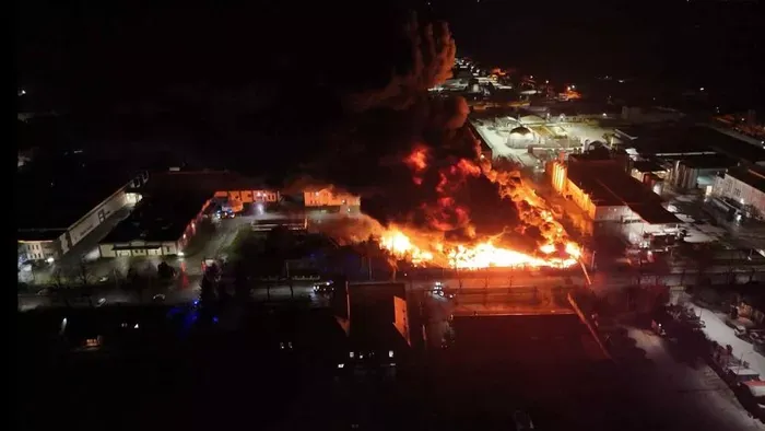 Pokoli tűz pusztított az éjjel Mosonmagyaróváron