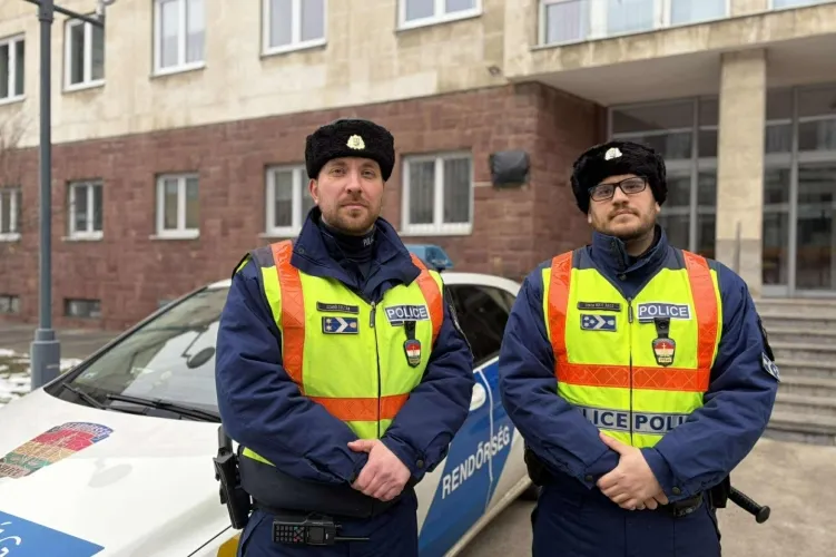 Életet mentett a két rendőr, időben érkeztek