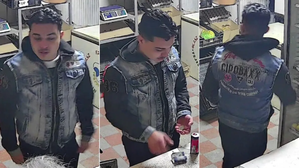 Rostás Oszkár a kamerafelvételeken!