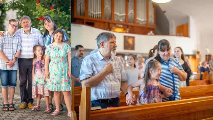 Hét gyermek után fogadtak örökbe beteg babákat Tiborék