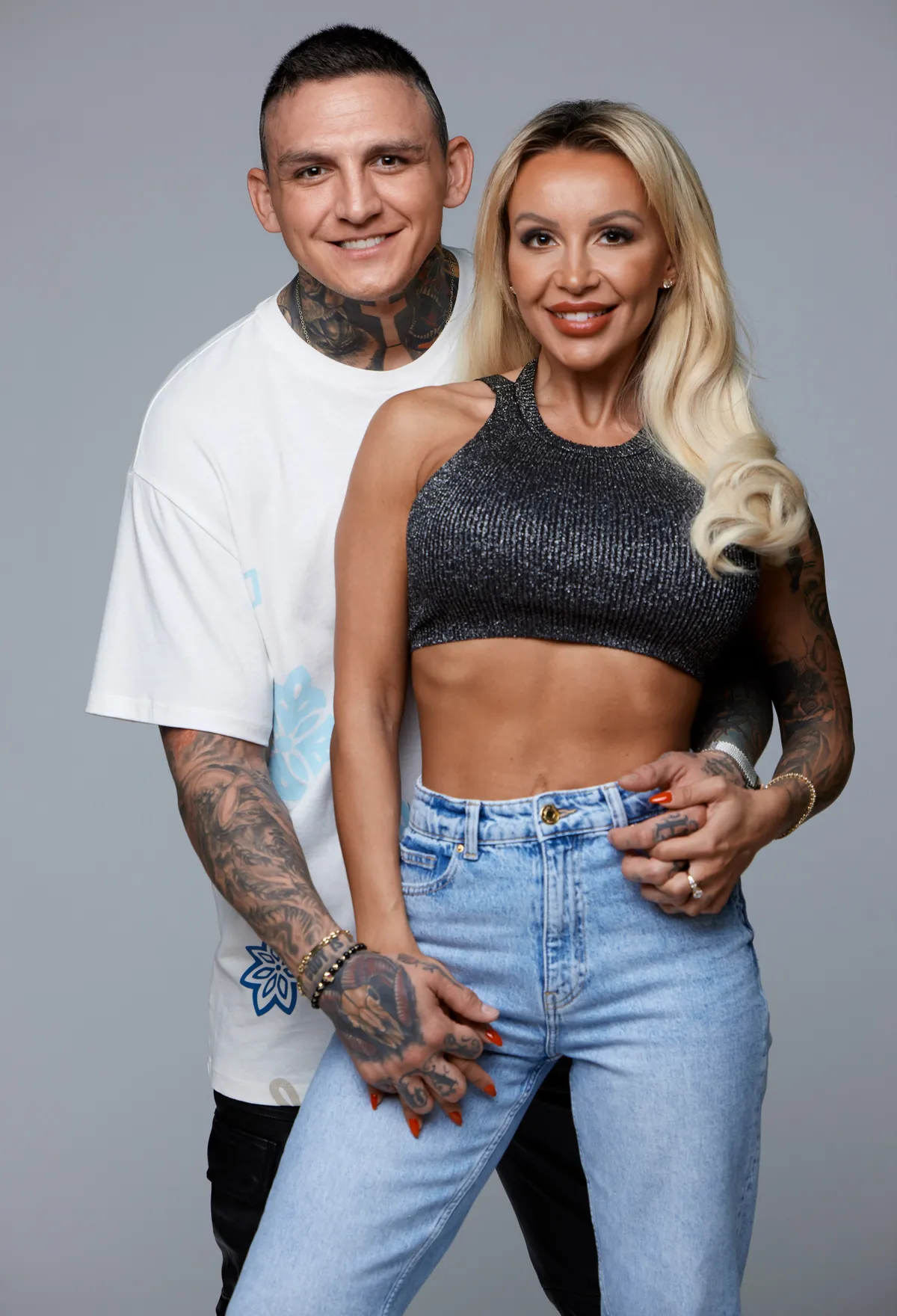 Jákli Mónika és Boráros Gábor a Nyerő Páros forgatása alatt még egy párt alkottak