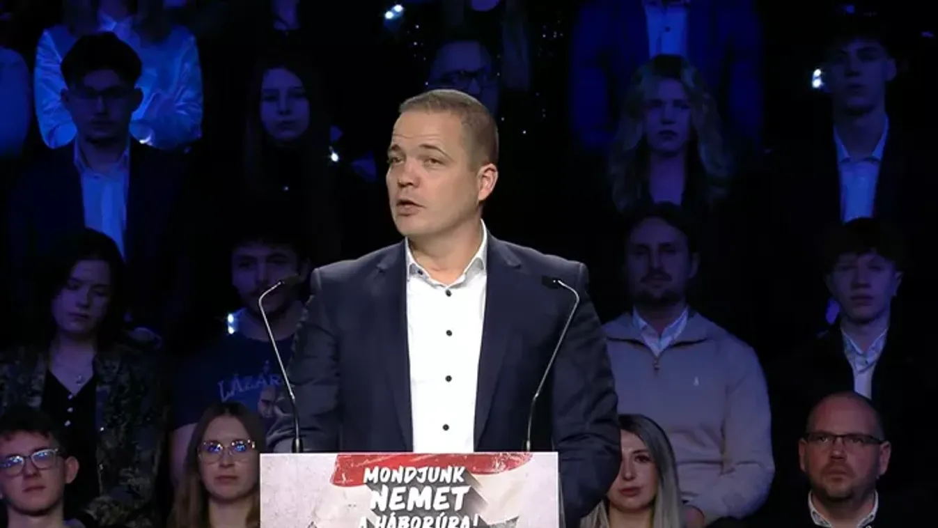 Witzmann Mihály a Háborúellenes Gyűlésen: A turizmus a béke iparága