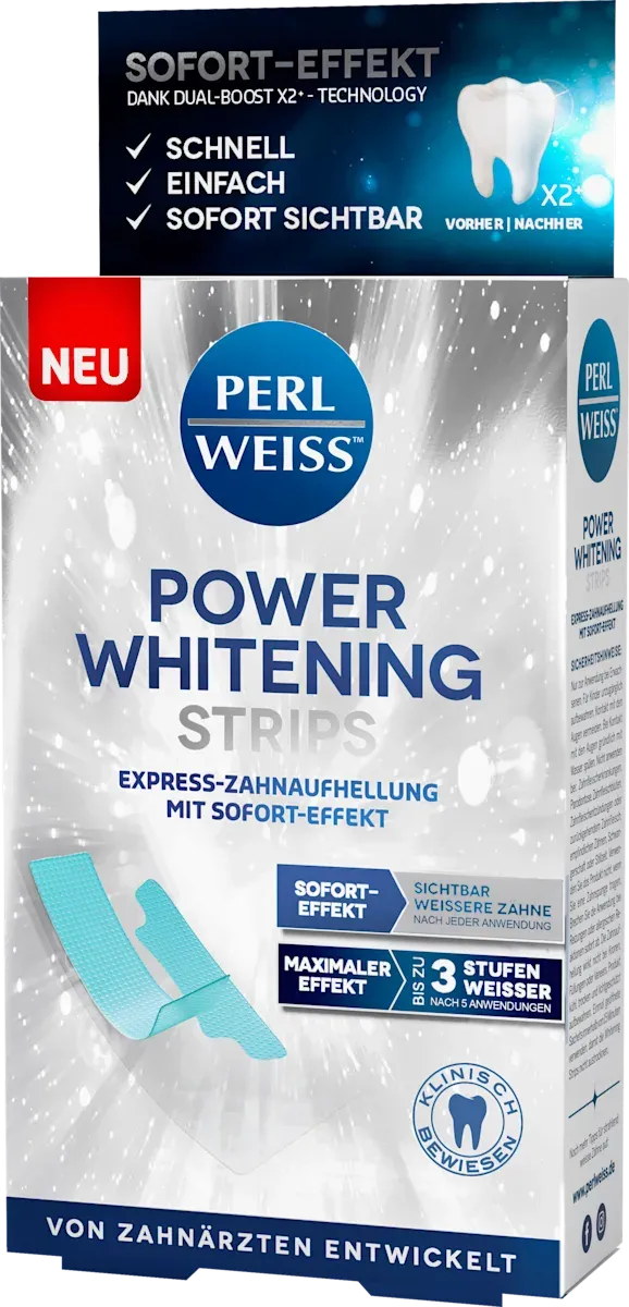 Perlweiss fogfehérítő csík.