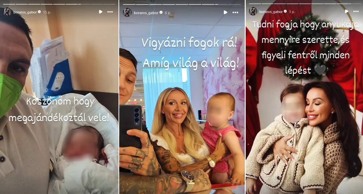 Boráros Gábor a túlvilágra üzent gyermeke édesanyjának 