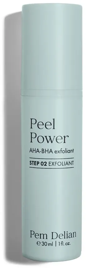 Zsíros bőr ellen: koncentrált, 10% AHA és 2% BHA tartalmú hámlasztó gél.