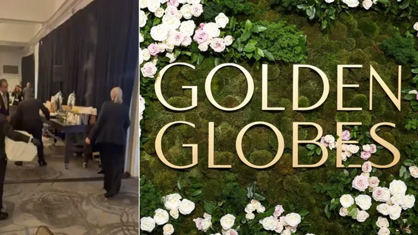Tűz ütött ki a Golden Globe-on! A függöny mögött terjedtek a lángok – Videó a helyszínről